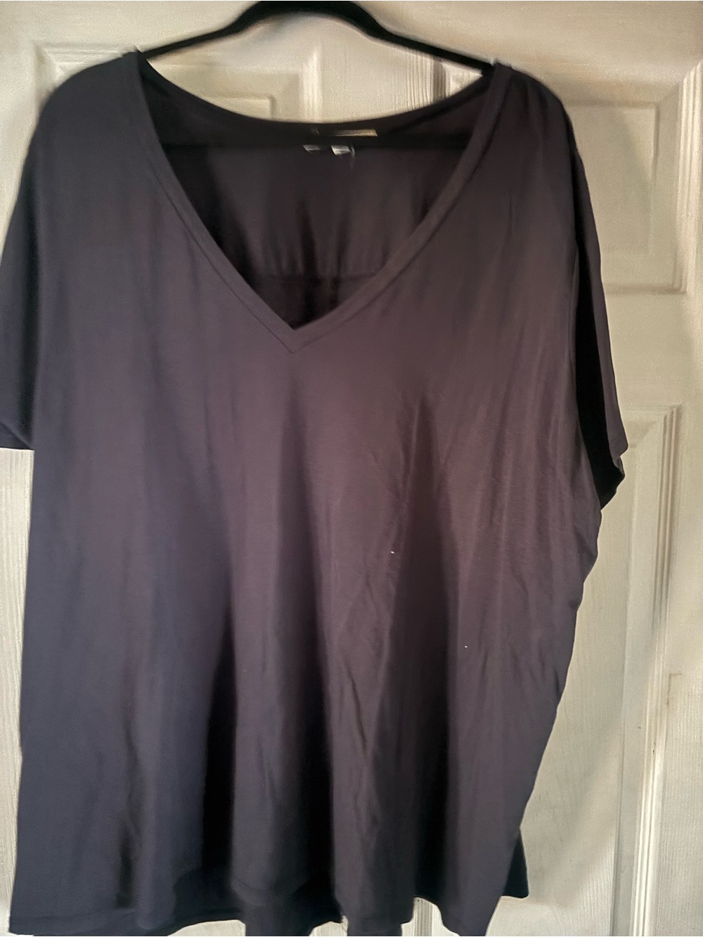 C&C California Black V-Neck Short Sleeve Tee